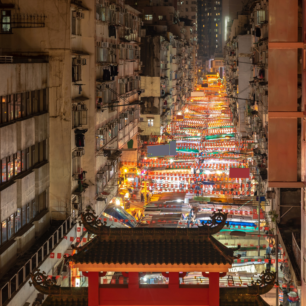 temple street night market